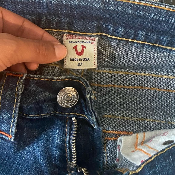 True Religion women’s jeans Joey sz 27 x 34 - Picture 3 of 6